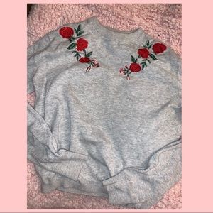 Forever 21 Rose Sweater